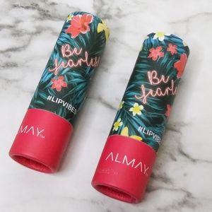 🆕2 Almay Lip Vibes Lipstick 510 Be Fearless Matte